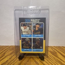 2024 Topps Heritage High Number - 1975 Topps Team Quads Paul Skenes, Andrew...