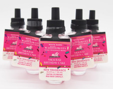  10 Bath  Body Works MILK BAR BIRTHDAY CAKE Wallflower Refill Bulb 0.8oz Lot