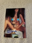Playboy Playmate PATTI MCGUIRE Signed 4x6 SEXY Photo PMOY AUTOGRAPH 1W