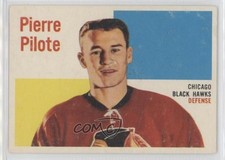 1960-61 Topps Pierre Pilote #65 HOF pb9