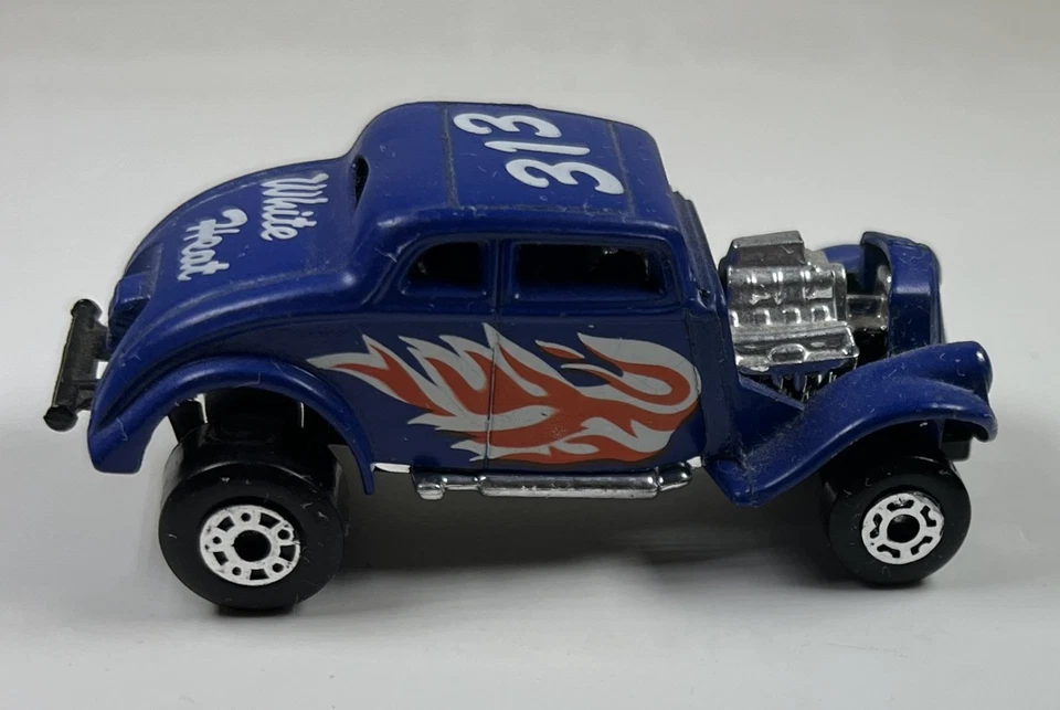 MATCHBOX 1982 33 WILLYS STREEY ROD MADE IN MACAU 313 WHITE HEAT - Image 3 of 4