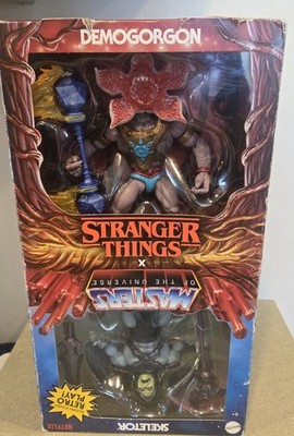 Masters of the Universe Stranger Things Demorgon Skeletor Netflix Mattel New 