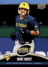 2025 Upper Deck World of Sports #288 Grant Hussey West Virginia Mountaineers