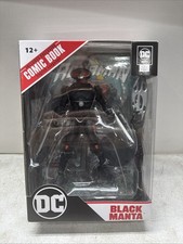 McFarlane Toys DC - Black Manta w Aquaman Comic DC Page Punchers Action Figure