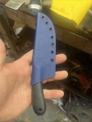 Black/olive/ Blue/ Coyote Neck Sheath Only For Cold Steel Roach Belly Fits Teklo
