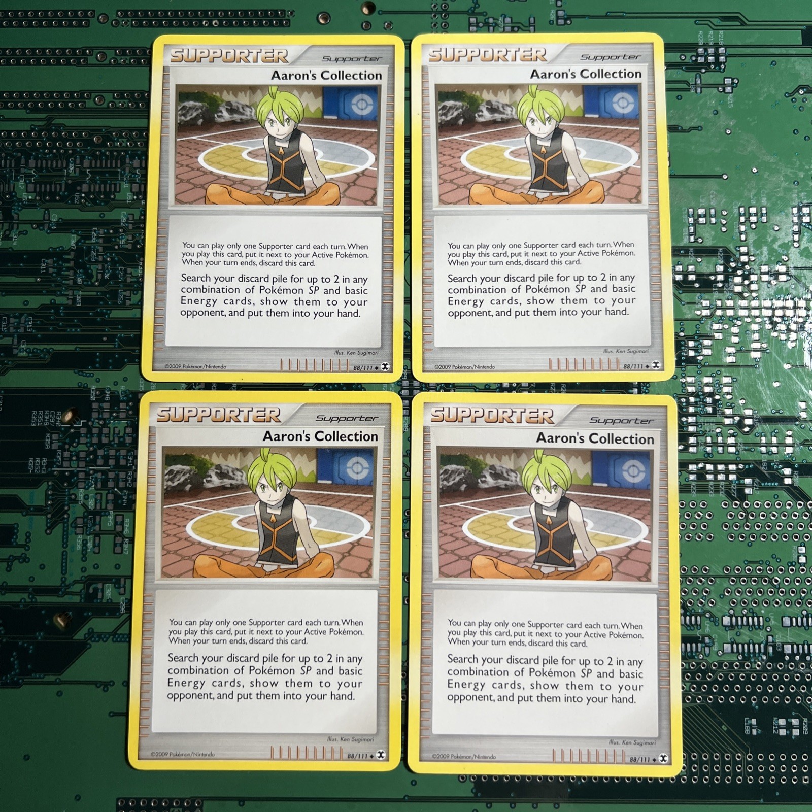 Aaron's Collection 88/111 Rising Rivals Pokemon Card Trainer Supporter  4
