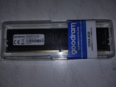 5908267910405 Goodram GR2400D464L17S/4G Speichermodul 4 GB DDR4 2400 MHz GoodRam
