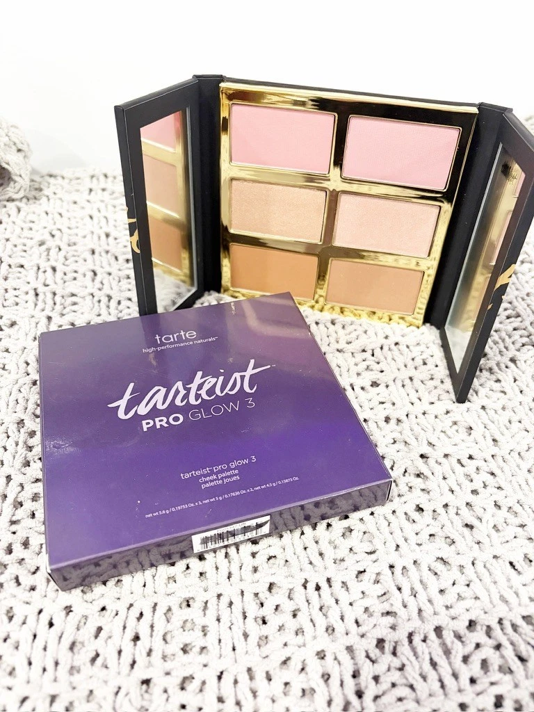 Tarte Tarteist Pro Glow 3 Cheek Palette New in Box