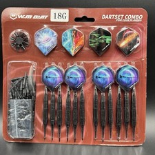 WIN.MAX Darts Plastic Tip - Soft Tip Darts Set - 12 Pcs 18 Gram with 100 Extr...