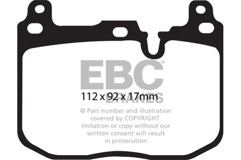 EBC DP42130R 14+ fits BMW i8 1.5 Turbo/Electric Yellowstuff Front Brake Pads