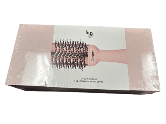 L'ange Hair Le Volume 2-in-1 Titanium Blow Dryer Brush Blush Hot
