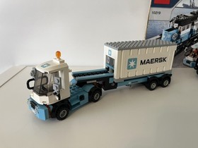LEGO Creator Expert: Maersk Train (10219)  with manuals 98% Complete