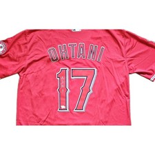 Shohei Ohtani Signed Angels Baseball Jersey Japanese Kanji Fanatics COA