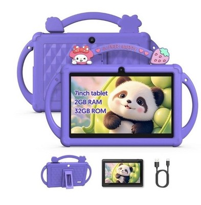 Kids Tablet, 7 inch Android 13 Quad Core CPU, 4GB RAM+32GB ROM Wifi Bluetooth