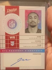 2024 Panini Prestige - Nfl Passport Signatures Jalen McMillan #NPS-JMN (AU, RC)