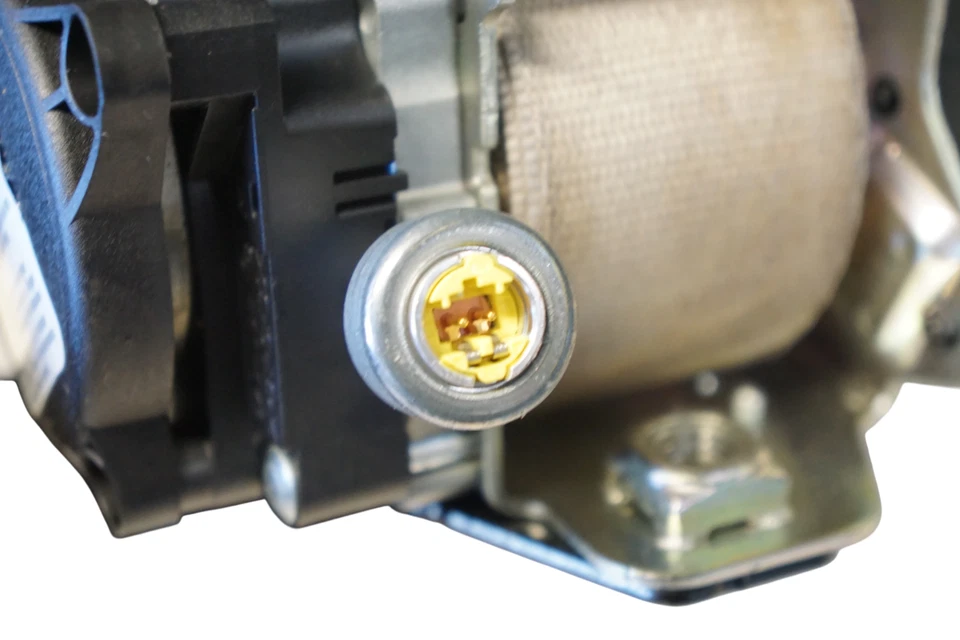 2009 - 2015 BMW F01 F02 740I 750LI FRONT RIGHT RH SEAT BELT OYSTER BEIGE OEM Foto 3 de 4