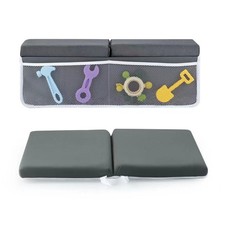 Baby Bath Kneeler and Elbow Rest Set - Extra Thick Memory Foam Bathtub Kneeli...
