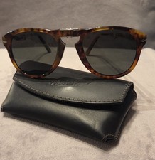 PERSOL Folding Steve McQueen Havana Brown Tortoise Sunglasses Polarized 914