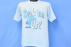 vintage 70s SUCK UM UP! HAWAII SUNSTROKES POLYTEES BLUE COTTON t-shirt MEDIUM M — photo 2