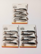 3 Castaic Jerky J Swim Swimbait 5"  Pearl Black 