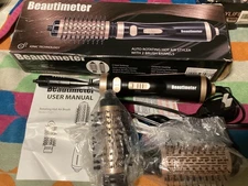 Beautimeter Auto Rotating Hot Air Styler Ionic Technology with 2 Brush Heads