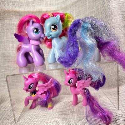My Little Pony Figure Lot Mixed Gen G4 G5 Pegasus Unicorn Rainbow Hair Hasbro