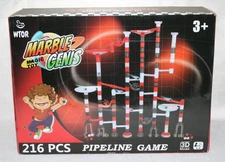 Marble Run Super Set Pipeline Game 216pcs For Kids 3+ Brand New