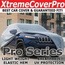 2015 Jeep Cherokee Breathable Car Cover Wmirror Pockets - Gray