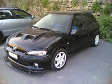 Scheinwerferblenden für Peugeot 106 1996-2003 -Böser Blick- Set Blenden Scheinwerferblenden für Peugeot 106 1996-2003 -Böser Blick- Set Blenden