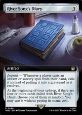 1x Near Mint, English River Song's Diary - Extended Art - Universes Beyond: Doct