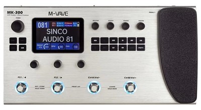 M-VAVE MK-300 Gitarren Bass Verstärker Modellierer & Effektprozessor mit 320+ Effekten
