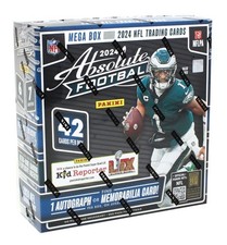 2024 PANINI ABSOLUTE FOOTBALL MEGA 20 BOX LOT BLOWOUT CARDS