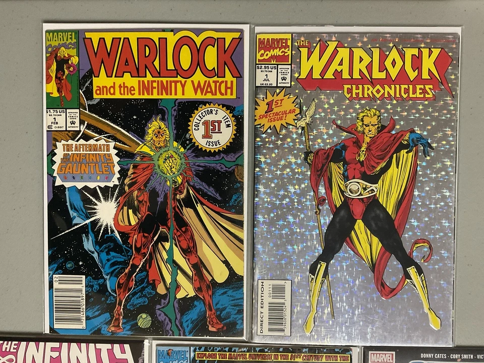 🔥MCU Comic Keys🔥Guadians Lot: #1 1 2 24 11 Warlock, Infinity🔥NM-(9.0-9.4)🔥 - Image 2 of 4