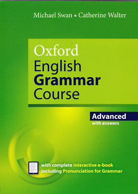 OXFORD ENGLISH GRAMMAR COURSE Advanced With Answers & Interactive e-book @ NEW