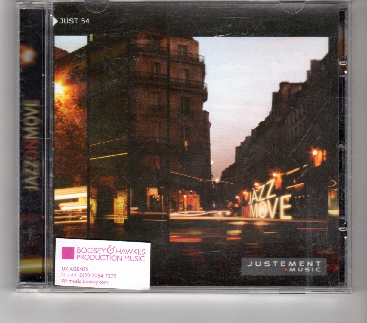 (HK552) Jazz On Move, 20 tracks various artists - CD