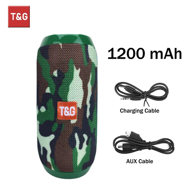 TG117 Portable Wireless Bluetooth Speaker Stereo Bass Waterproof 
