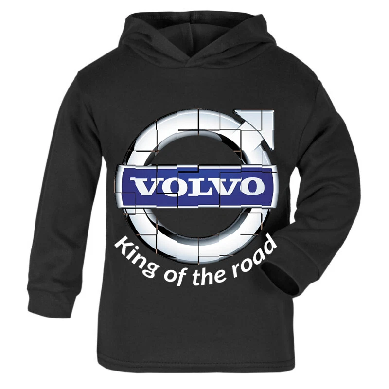 Volvo truck lorry king of the road black kids children hoodie sweat | eBay