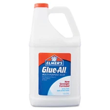 Elmer s Washable No-Run School Glue 5 oz Bottle Clear E305 - 2 Pack