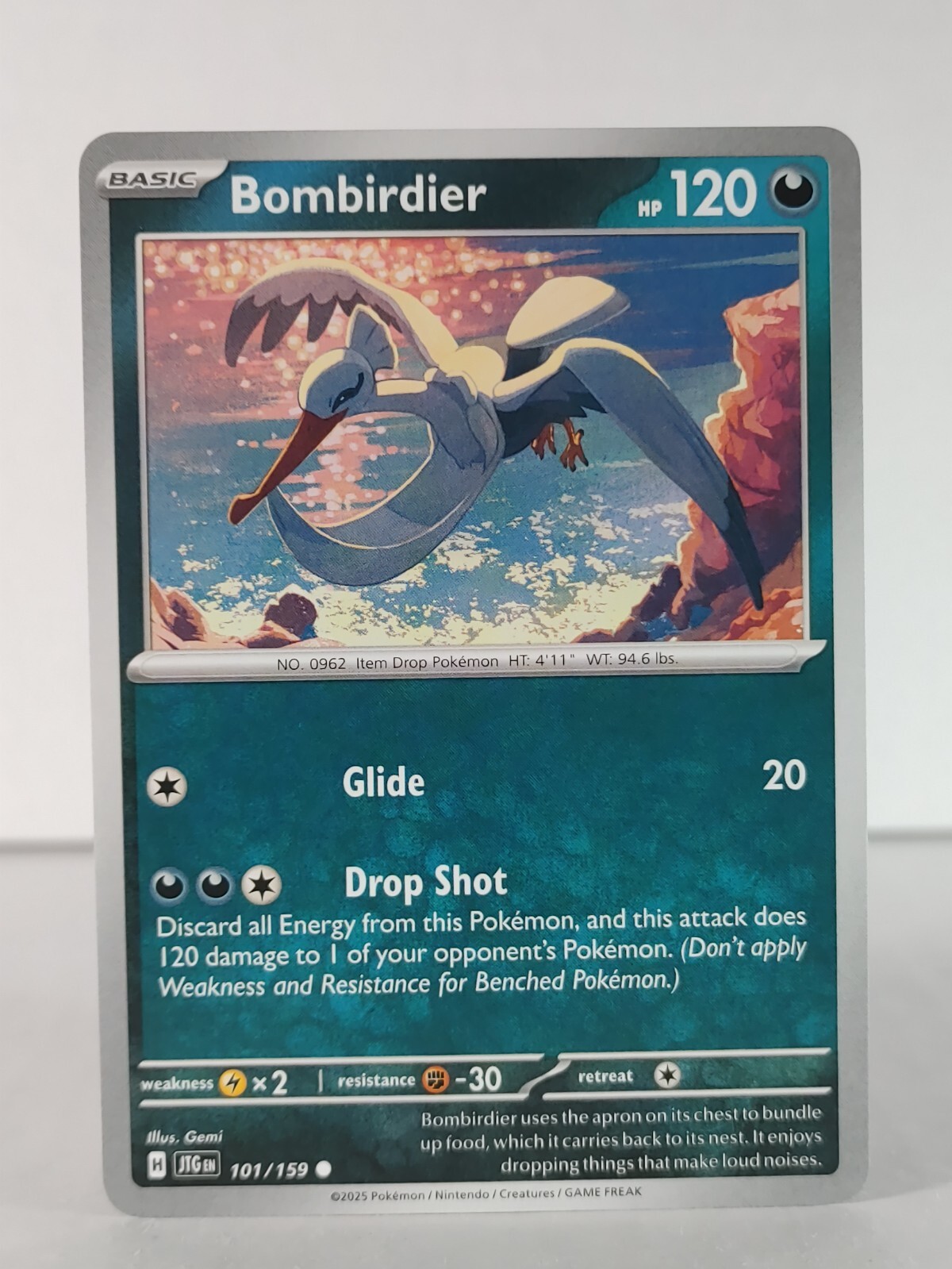 Bombirdier - Journey Together - POKEMON - 101/159 - singles