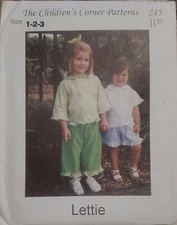 The Children's Corner Patterns