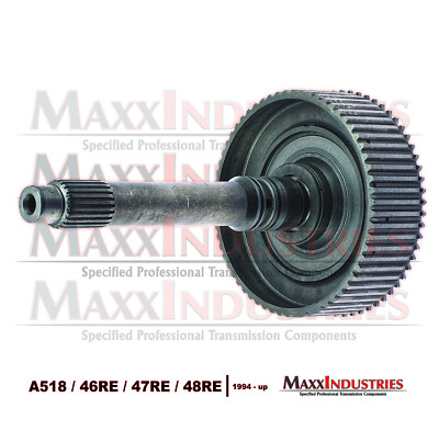 A518 A618 47RH 48RE Transmission Input Shaft with Direct Clutch