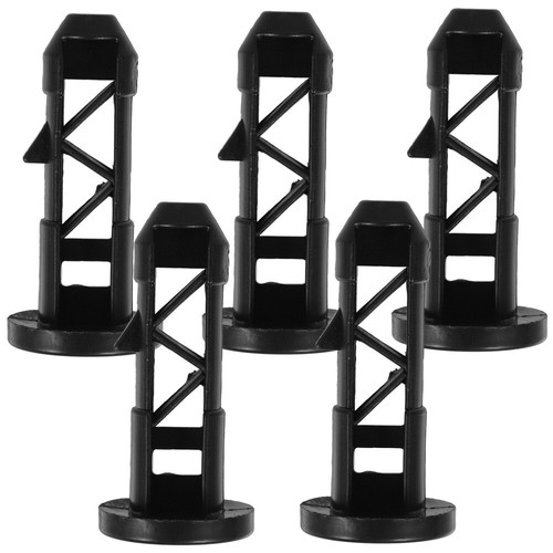 5 Pcs Trash Can Latch Bin Plastic Pin Replacement Garbage Hinged Lid