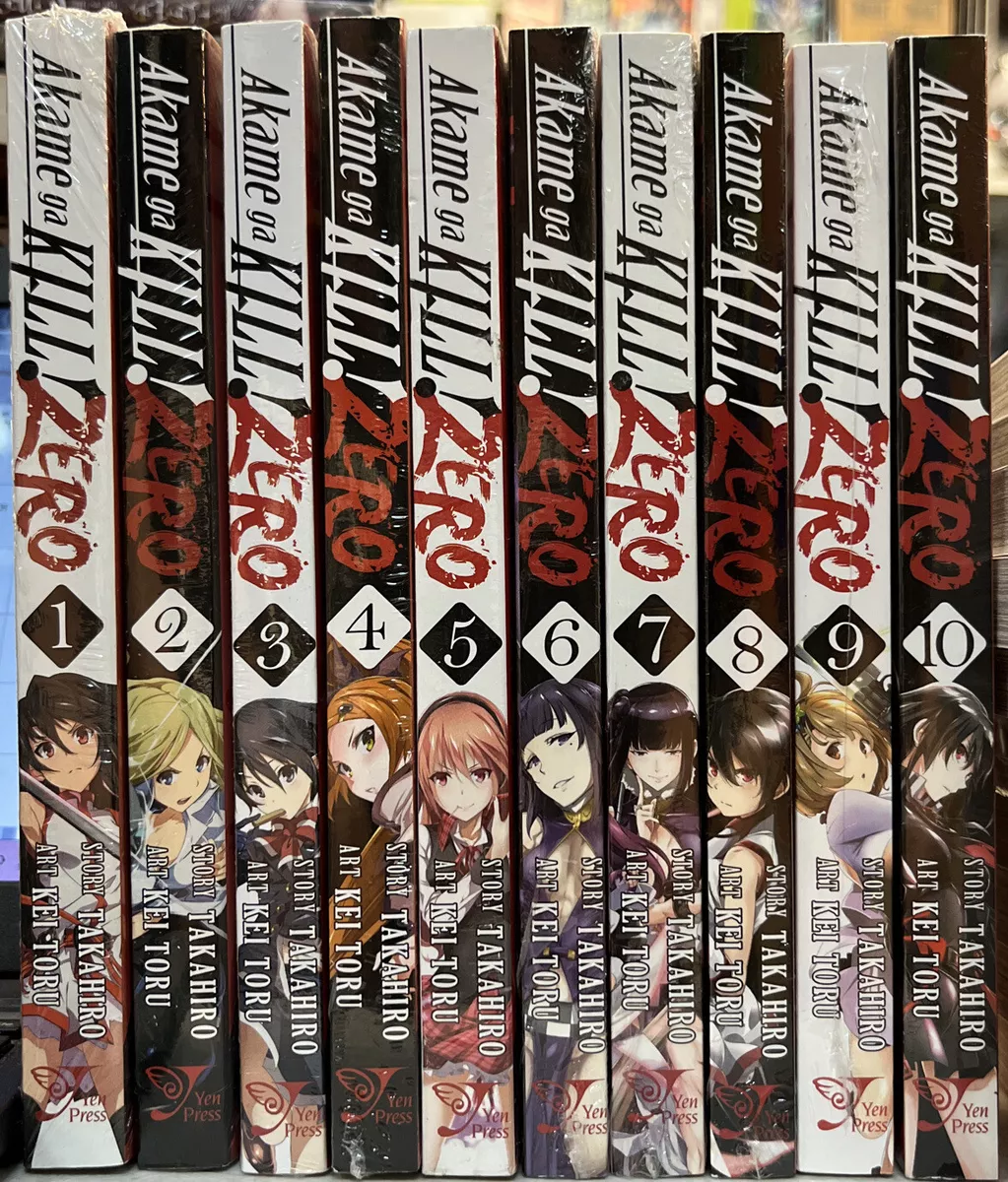 Buy Akame ga Kill Zero Kei Toryu [Volumes 1-10 Manga Complete Set