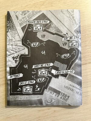 No Values Festival Fanzine Magazine 2024 #1 Misfits TSOL Black