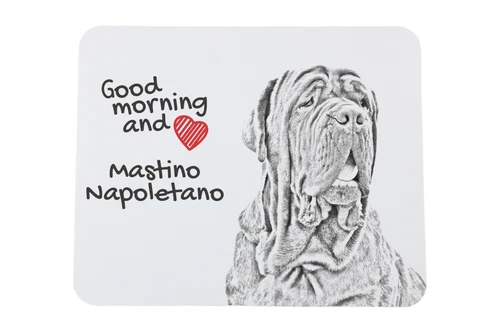 Napolitaanse mastiff muismat met hond Art-Dog