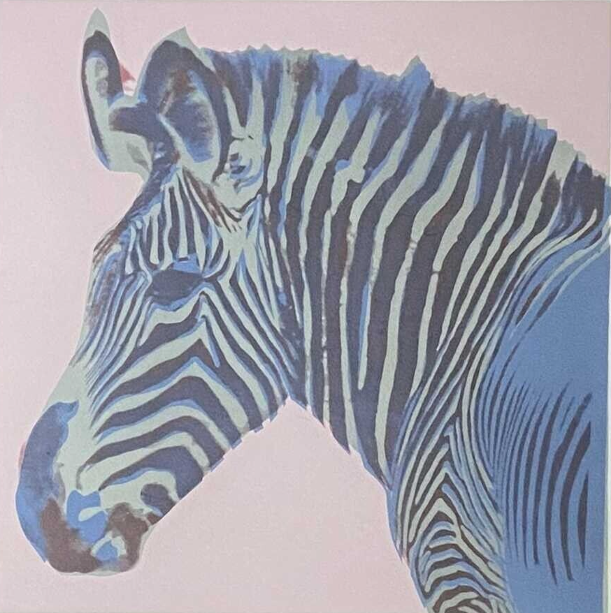 ANDY WARHOL * Zebra * signed lithograph * limited # 31/125 | eBay