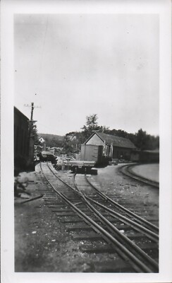 Sandy River & Rangeley Lakes Eisenbahn 3x5 Foto #2 Machine Shop Phillips, Maine