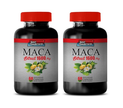cares bone protection - MACA EXTRACT 1600MG - best natural product 2 Bottles