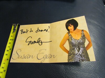 SUSAnページ Susan Egan Autographed 4x7 Photo Hercules | eBay