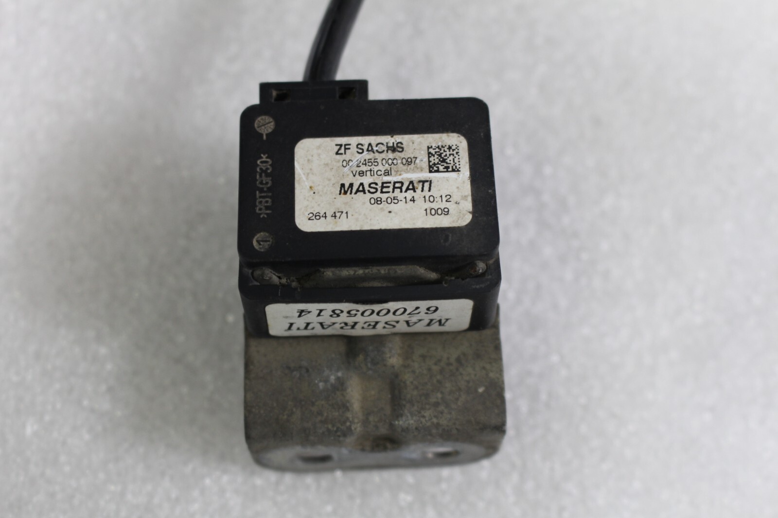 Maserati Ghibli, Quattroporte, Front Accelerator Sensor, Used, P/N 670005814